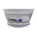 Custom Parkview Recycled rPETBackpack Cooler - Greystone with Company Logo - Personalized Bulk Corporate Gift - 2