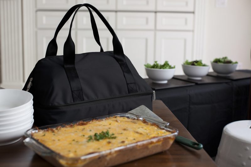Custom Potluck Insulated Casserole Tote with Company Logo - Personalized Bulk Corporate Gift - 6