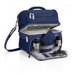 Custom Pranzo Insulated Personal Cooler w/Service for One with Company Logo - Personalized Bulk Corporate Gift - 1