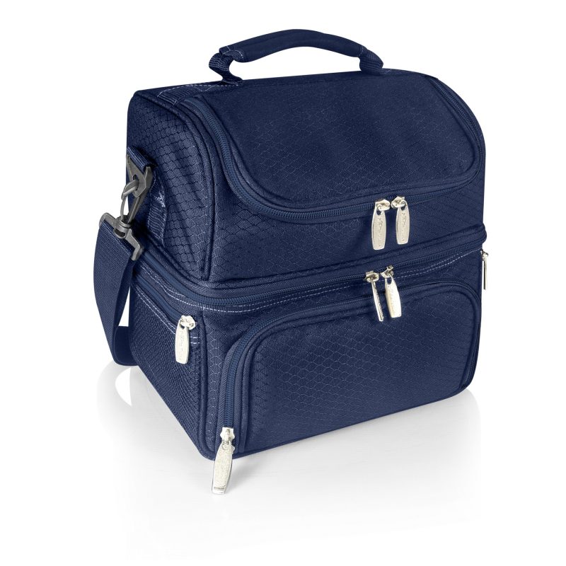 Custom Pranzo Insulated Personal Cooler w/Service for One with Company Logo - Personalized Bulk Corporate Gift - 2