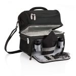Custom Pranzo Insulated Personal Cooler w/Service for One with Company Logo - Personalized Bulk Corporate Gift - 3