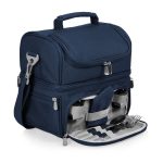 Custom Pranzo Insulated Personal Cooler w/Service for One with Company Logo - Personalized Bulk Corporate Gift - 9