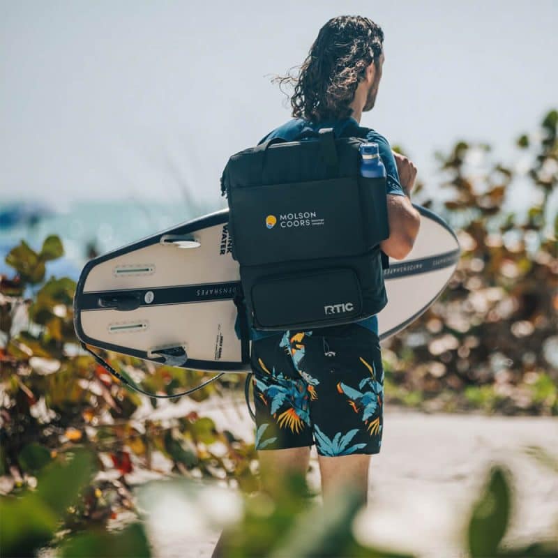 Custom RTIC 2-in-1 Chillout Backpack with Company Logo - Personalized Bulk Corporate Gift - 4