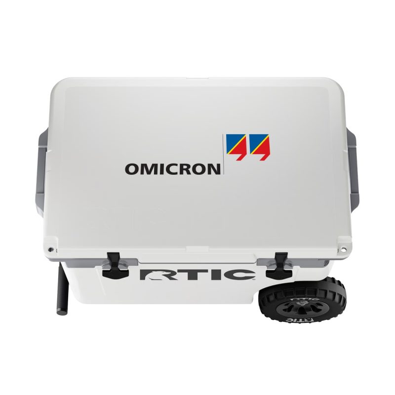 Custom RTIC 52 QT Ultra-Light Wheeled Cooler with Company Logo - Personalized Bulk Corporate Gift - 2