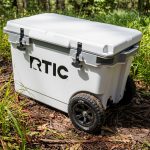Custom RTIC 52 QT Ultra-Light Wheeled Cooler with Company Logo - Personalized Bulk Corporate Gift - 4