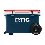 Custom RTIC 52 QT Ultra-Light Wheeled Cooler with Company Logo - Personalized Bulk Corporate Gift - 7