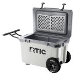 Custom RTIC 52 QT Ultra-Light Wheeled Cooler with Company Logo - Personalized Bulk Corporate Gift - 8