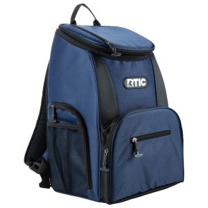 Custom RTIC Lightweight 15 Can Backpack Cooler with Company Logo - Personalized Bulk Corporate Gift