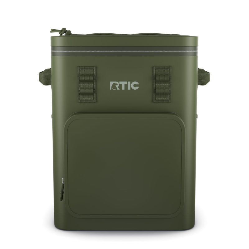 Custom RTIC Ultra-Tough 24 Can Backpack Cooler with Company Logo - Personalized Bulk Corporate Gift