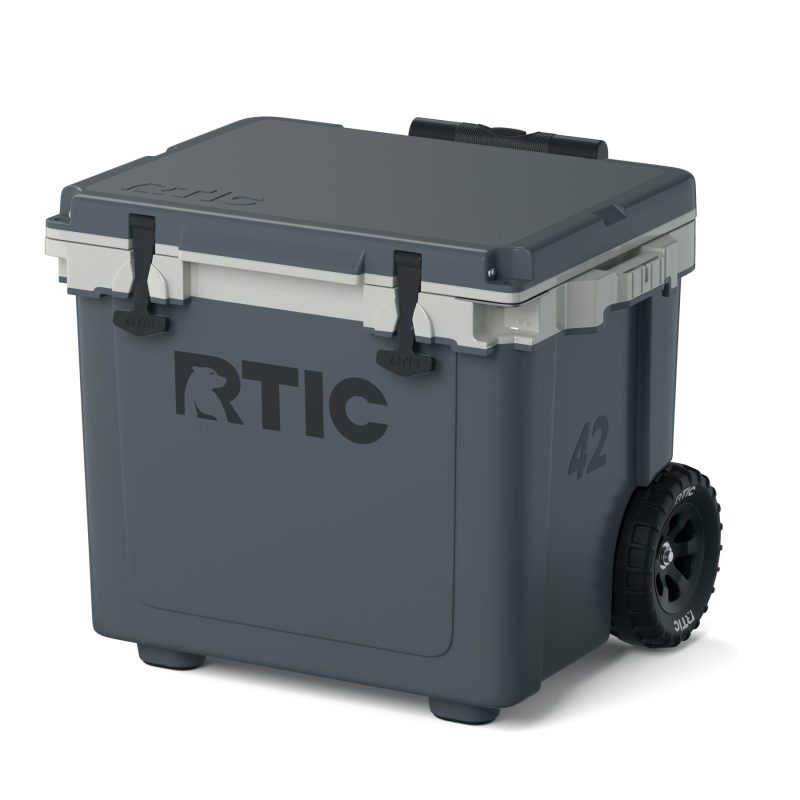 Custom RTIC® 42 QT Ultra-Light Wheeled Cooler with Company Logo - Personalized Bulk Corporate Gift - 2