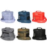 Custom RTIC® Gift Set - 8 Can Everyday Soft Cooler and 16 oz Journey Bottle with Company Logo - Personalized Bulk Corporate Gift - 1