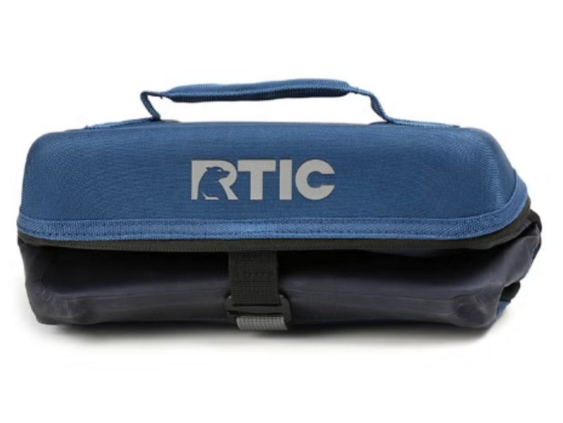 Custom RTIC® Gift Set - 8 Can Everyday Soft Cooler and 16 oz Journey Bottle with Company Logo - Personalized Bulk Corporate Gift - 4