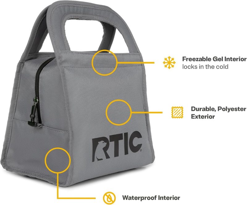 Custom RTIC® Ice Lunch Bag with Company Logo - Personalized Bulk Corporate Gift - 9