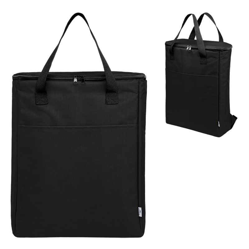 Custom Recon Rpet 15 Can Cooler Backpack with Company Logo - Personalized Bulk Corporate Gift - 1