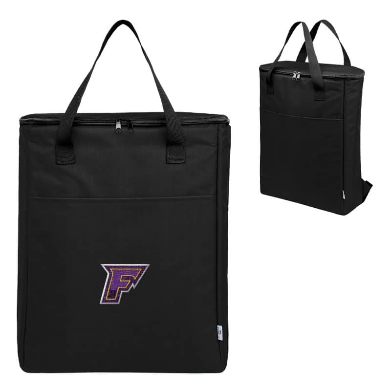 Custom Recon Rpet 15 Can Cooler Backpack with Company Logo - Personalized Bulk Corporate Gift - 3