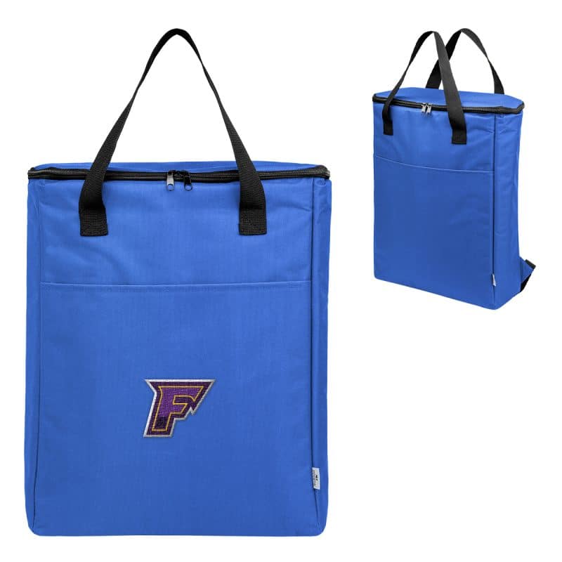Custom Recon Rpet 15 Can Cooler Backpack with Company Logo - Personalized Bulk Corporate Gift - 4