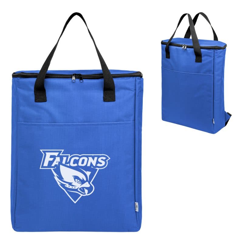 Custom Recon Rpet 15 Can Cooler Backpack with Company Logo - Personalized Bulk Corporate Gift - 6