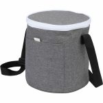 Custom Round RPET 9 Can Cooler Bag? with Company Logo - Personalized Bulk Corporate Gift - 3