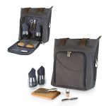 Custom Sonoma Expandable Wine and Cheese Tote with Company Logo - Personalized Bulk Corporate Gift