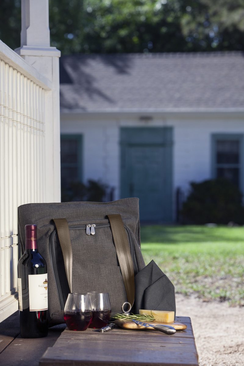 Custom Sonoma Expandable Wine and Cheese Tote with Company Logo - Personalized Bulk Corporate Gift - 4