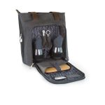 Custom Sonoma Expandable Wine and Cheese Tote with Company Logo - Personalized Bulk Corporate Gift - 6
