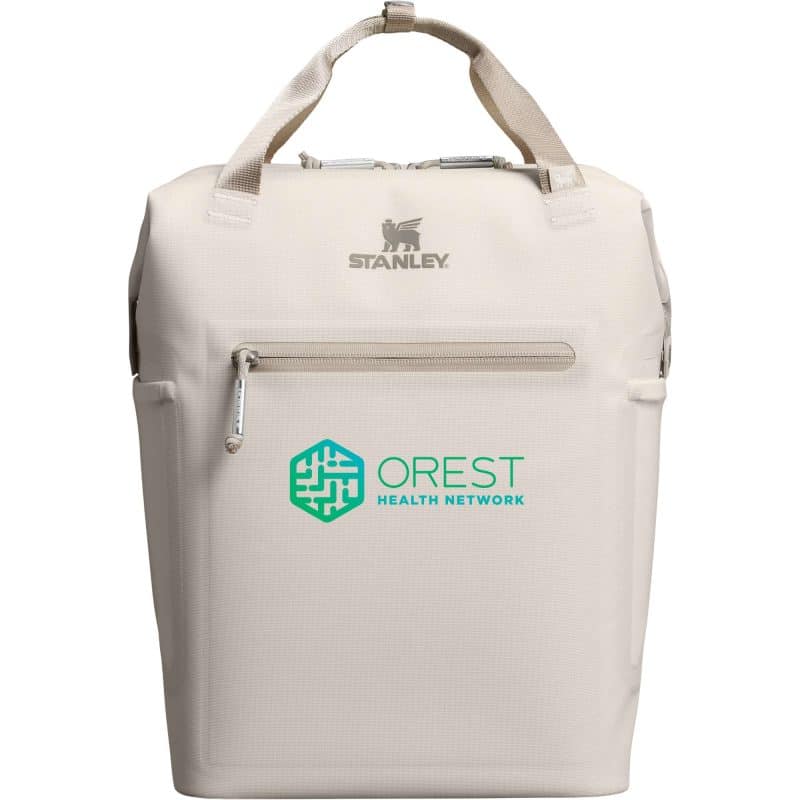 Custom Stanley Madeline Mini 20 Can Cooler Backpack with Company Logo - Personalized Bulk Corporate Gift - 7