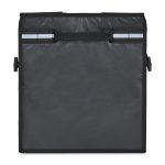 Custom Structure Laminated Recycled Non-Woven Cargo Box with Cooler - Black with Company Logo - Personalized Bulk Corporate Gift - 3