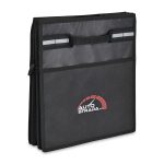 Custom Structure Laminated Recycled Non-Woven Cargo Box with Cooler - Black with Company Logo - Personalized Bulk Corporate Gift - 5