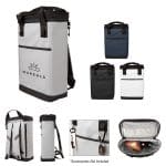 Custom Summit 24 Can Cooler Backpack with Company Logo - Personalized Bulk Corporate Gift