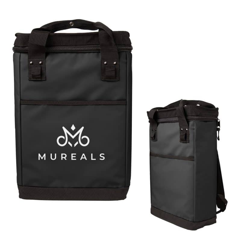 Custom Summit 24 Can Cooler Backpack with Company Logo - Personalized Bulk Corporate Gift - 2