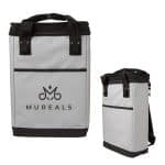 Custom Summit 24 Can Cooler Backpack with Company Logo - Personalized Bulk Corporate Gift - 3