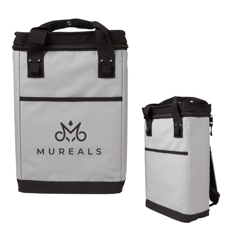 Custom Summit 24 Can Cooler Backpack with Company Logo - Personalized Bulk Corporate Gift - 3