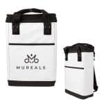 Custom Summit 24 Can Cooler Backpack with Company Logo - Personalized Bulk Corporate Gift - 7