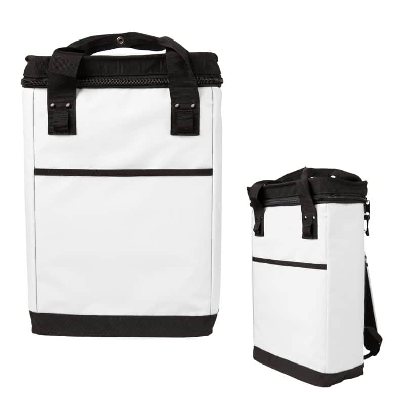 Custom Summit 24 Can Cooler Backpack with Company Logo - Personalized Bulk Corporate Gift - 8