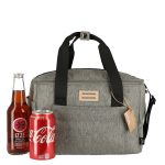 Custom THE GOODS™ Recycled 12 Can Cooler Bag with Company Logo - Personalized Bulk Corporate Gift - 5