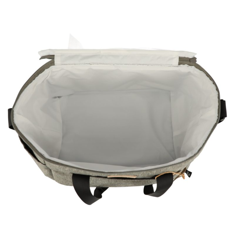 Custom THE GOODS™ Recycled 12 Can Cooler Bag with Company Logo - Personalized Bulk Corporate Gift - 6