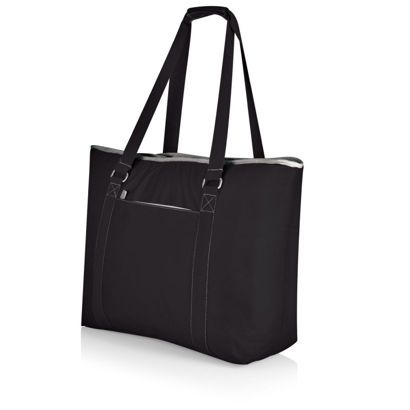 Custom Tahoe Canvas Cooler Tote w/Zipper Pocket with Company Logo - Personalized Bulk Corporate Gift - 2