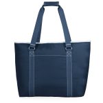 Custom Tahoe Canvas Cooler Tote w/Zipper Pocket with Company Logo - Personalized Bulk Corporate Gift - 5