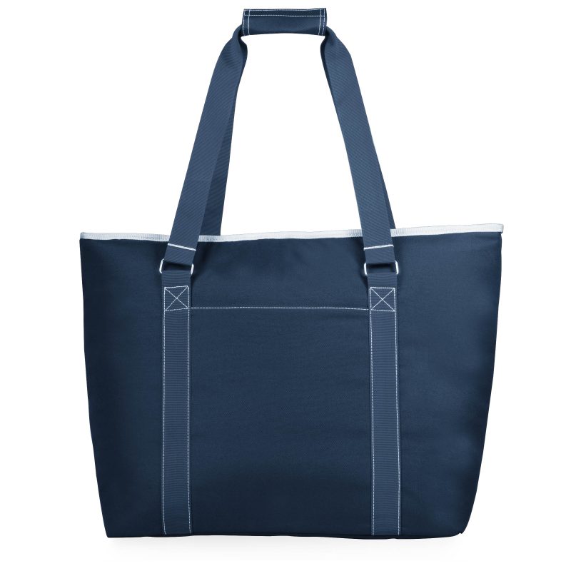 Custom Tahoe Canvas Cooler Tote w/Zipper Pocket with Company Logo - Personalized Bulk Corporate Gift - 5