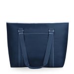 Custom Tahoe Canvas Cooler Tote w/Zipper Pocket with Company Logo - Personalized Bulk Corporate Gift - 6