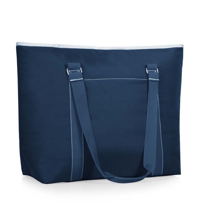 Custom Tahoe Canvas Cooler Tote w/Zipper Pocket with Company Logo - Personalized Bulk Corporate Gift - 7