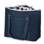 Custom Tahoe Canvas Cooler Tote w/Zipper Pocket with Company Logo - Personalized Bulk Corporate Gift - 8