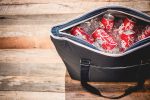 Custom Tahoe Canvas Cooler Tote w/Zipper Pocket with Company Logo - Personalized Bulk Corporate Gift - 9