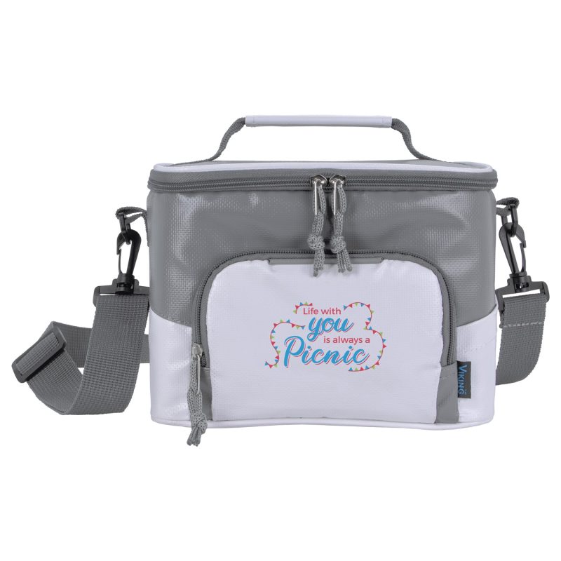 Custom The Viking Collection® 6-Can Cooler with Company Logo - Personalized Bulk Corporate Gift