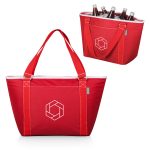 Custom Topanga Insulated Cooler Tote w/Zipper Pocket with Company Logo - Personalized Bulk Corporate Gift