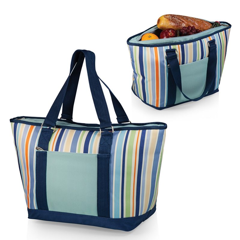 Custom Topanga Insulated Cooler Tote w/Zipper Pocket with Company Logo - Personalized Bulk Corporate Gift - 3