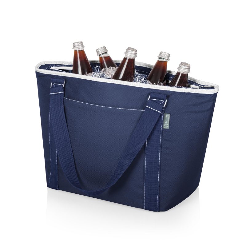Custom Topanga Insulated Cooler Tote w/Zipper Pocket with Company Logo - Personalized Bulk Corporate Gift - 9