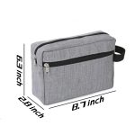 Custom Travel Toiletry Bag with Company Logo - Personalized Bulk Corporate Gift - 1