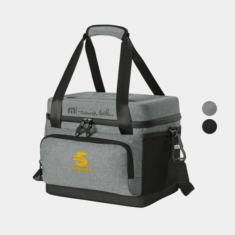 TravisMathew-24-Can-Beverage-Cooler-MWSMTM504 Custom TravisMathew 24-Can Beverage Cooler with Company Logo - Personalized Bulk Corporate Gift