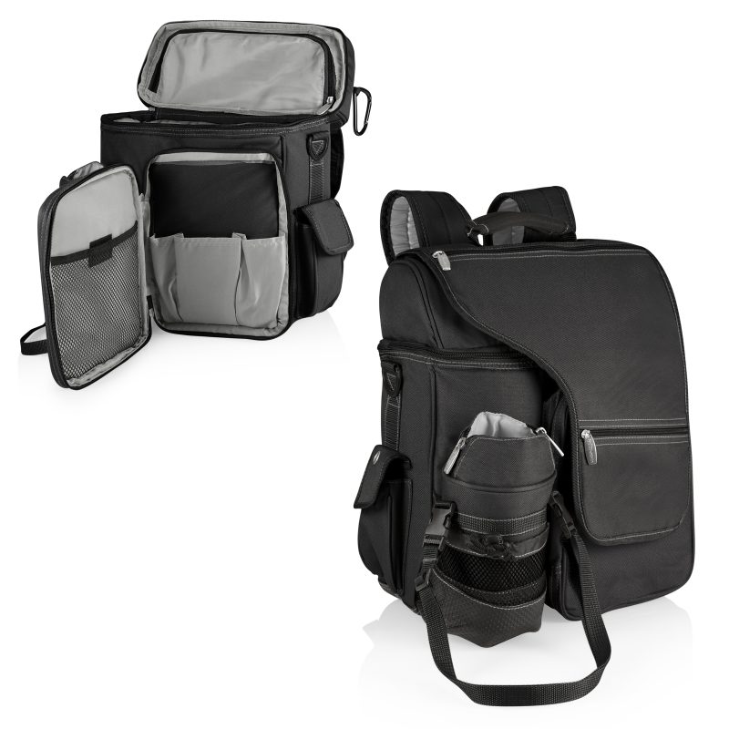 Custom Turismo Cooler Backpack w/Water Duffel and Multiple Pockets with Company Logo - Personalized Bulk Corporate Gift - 3